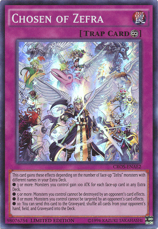 Chosen of Zefra [CROS-ENAE2] Super Rare - POKÉ JEUX