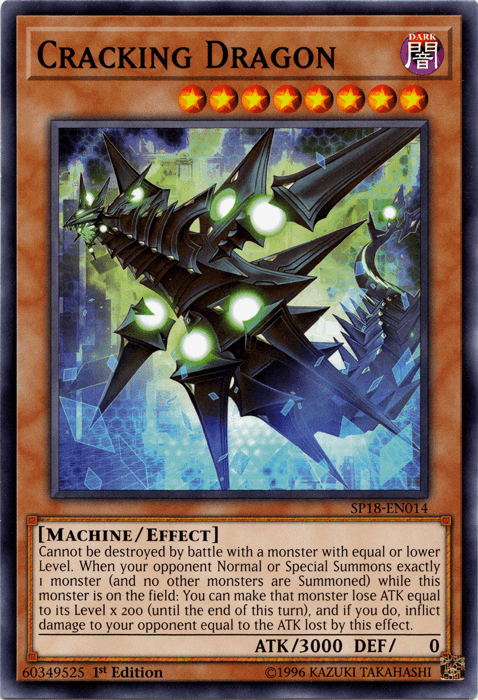 Cracking Dragon [SP18-EN014] Common - POKÉ JEUX