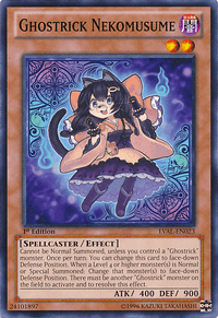 Ghostrick Nekomusume [LVAL-EN023] Common - POKÉ JEUX