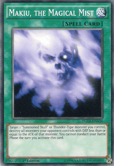 Makiu, the Magical Mist [YGLD-ENA34] Common - POKÉ JEUX