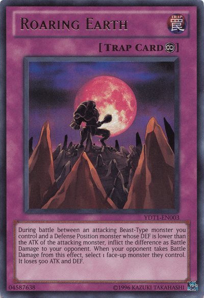 Roaring Earth (5D's Duel Transer) [YDT1-EN003] Ultra Rare - POKÉ JEUX