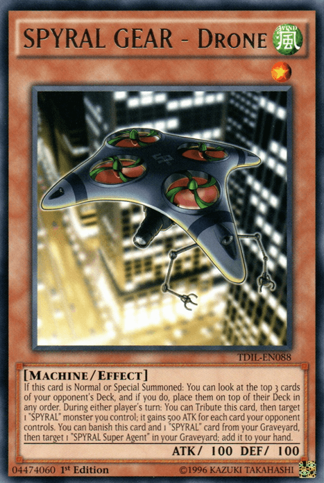 SPYRAL GEAR - Drone [TDIL-EN088] Rare - POKÉ JEUX