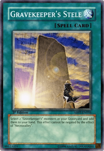 Gravekeeper's Stele [ABPF-EN056] Common - POKÉ JEUX
