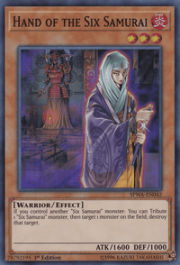 Hand of the Six Samurai [SPWA-EN042] Super Rare - POKÉ JEUX