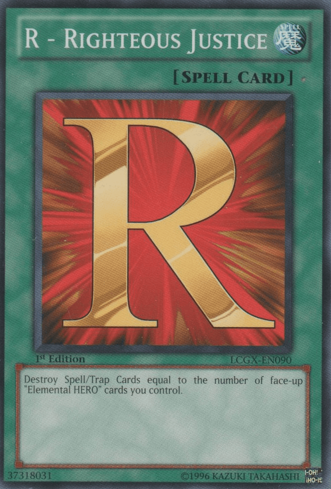 R - Righteous Justice [LCGX-EN090] Common - POKÉ JEUX