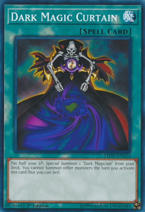 Dark Magic Curtain [LEDD-ENA14] Common - POKÉ JEUX