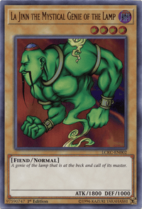 La Jinn the Mystical Genie of the Lamp [LCKC-EN002] Ultra Rare - POKÉ JEUX