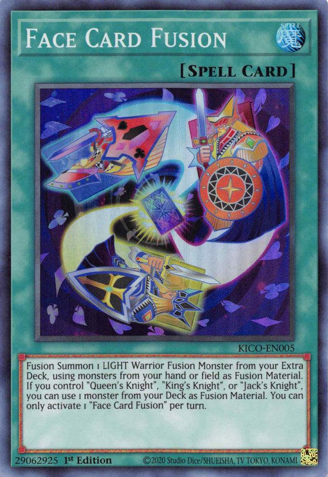 Face Card Fusion (Super Rare) [KICO-EN005] Super Rare - POKÉ JEUX