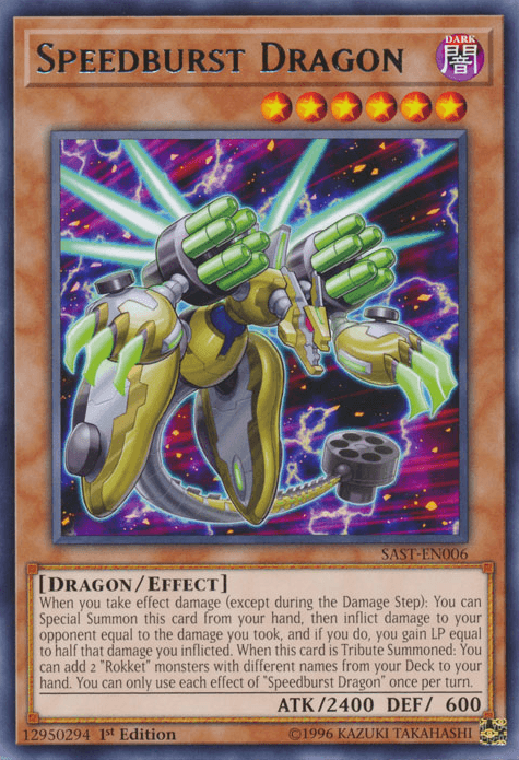 Speedburst Dragon [SAST-EN006] Rare - POKÉ JEUX