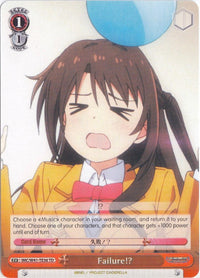 Failure!? (IMC/W41-TE36 TD) [The iDOLM@STER Cinderella Girls] - POKÉ JEUX