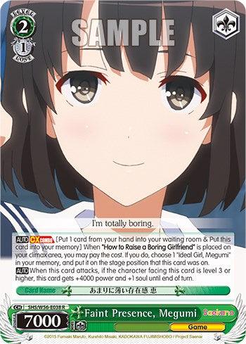 Faint Presence, Megumi [Saekano: How to Raise a Boring Girlfriend] - POKÉ JEUX