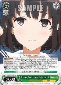 Faint Presence, Megumi [Saekano: How to Raise a Boring Girlfriend] - POKÉ JEUX