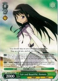 Fair and Beautiful, Homura (MM/W17-E023 R) [Puella Magi Madoka Magica] - POKÉ JEUX
