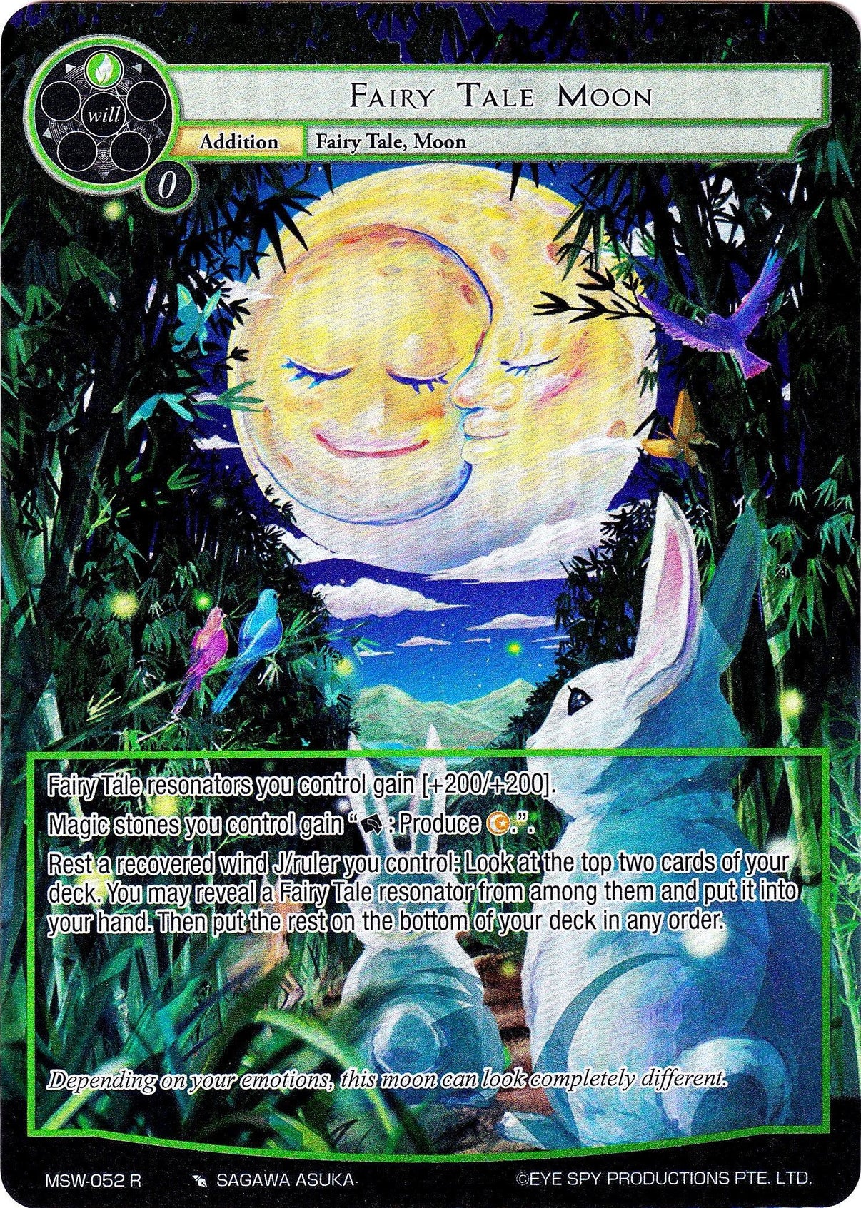 Fairy Tale Moon (Full Art) (MSW-052) [The Magic Stone War - Zero] - POKÉ JEUX