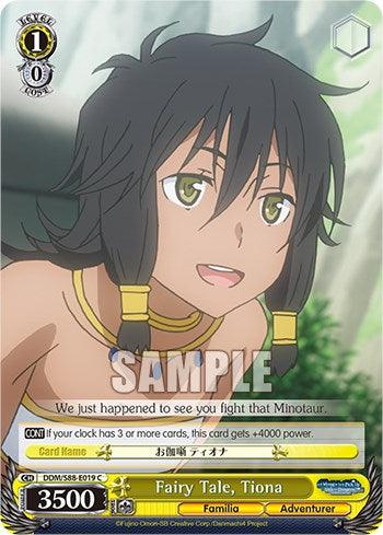 Fairy Tale, Tiona (DDM/S88-E019 C) [Is it Wrong to Try to Pick Up Girls in a Dungeon?] - POKÉ JEUX