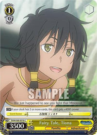 Fairy Tale, Tiona (DDM/S88-E019 C) [Is it Wrong to Try to Pick Up Girls in a Dungeon?] - POKÉ JEUX