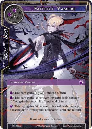 Faithful Vampire (ADK-133) [Advent of the Demon King] - POKÉ JEUX