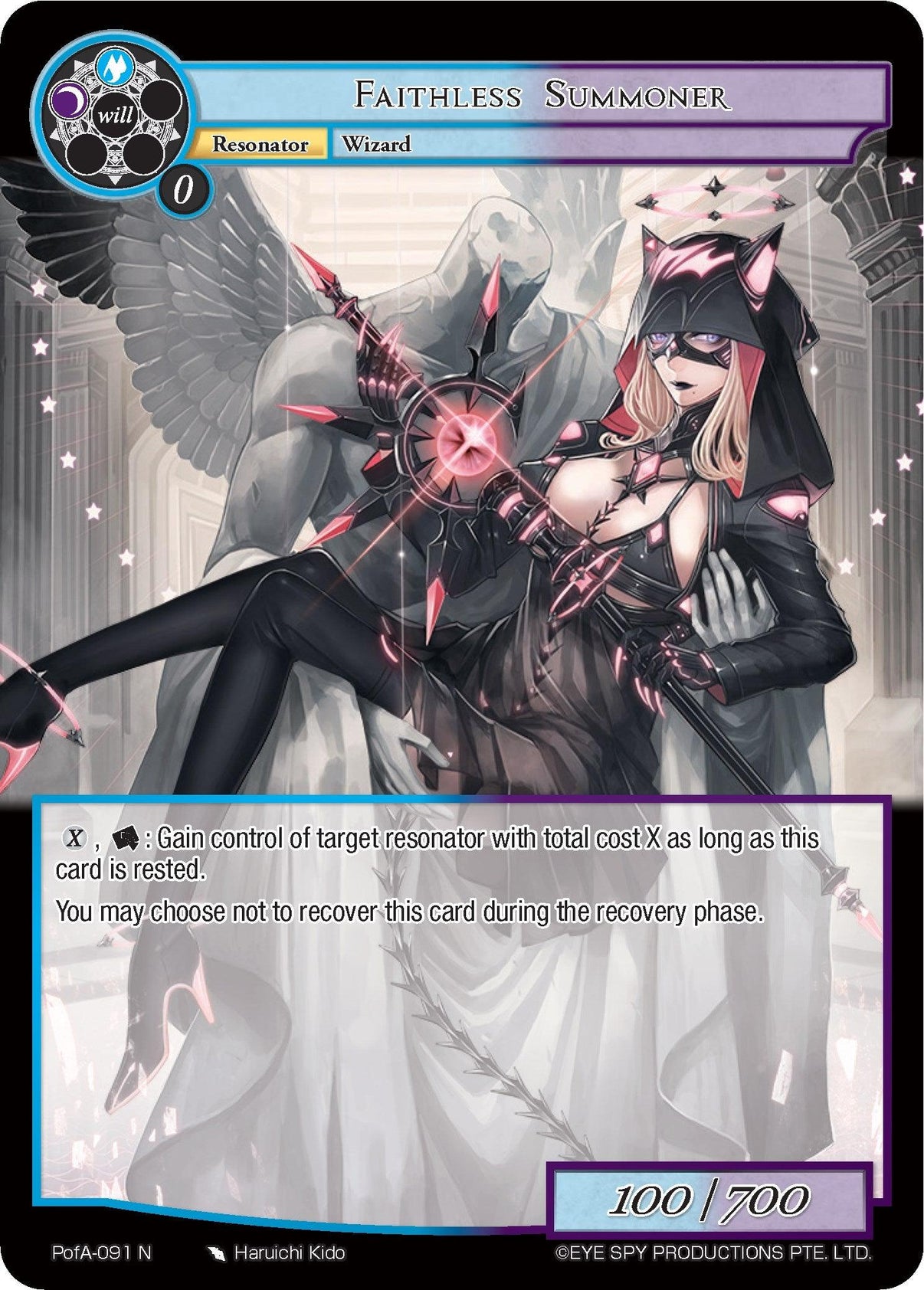 Faithless Summoner (PofA-091) [Alice Origin IV: Prologue of Attoractia] - POKÉ JEUX