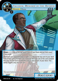 Falchion, Designer of the Reunion (CMB-033 SR) [Crimson Moon's Battleground] - POKÉ JEUX