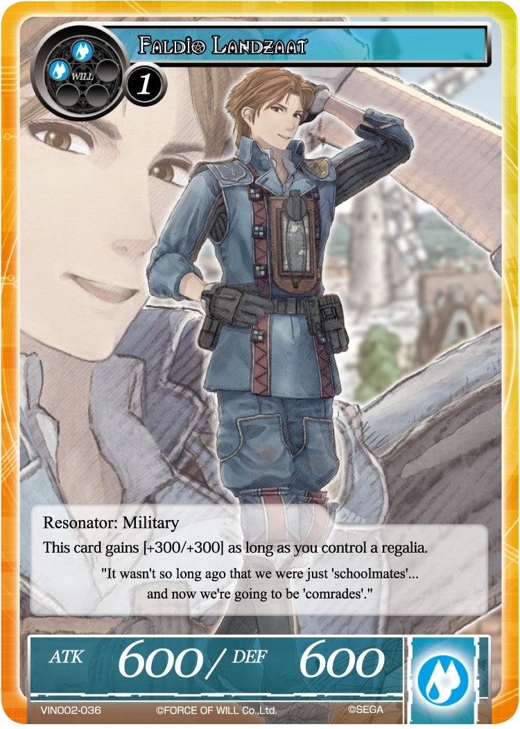Faldio Landzaat (VIN002-036) [Vingolf 2: Valkyria Chronicles] - POKÉ JEUX
