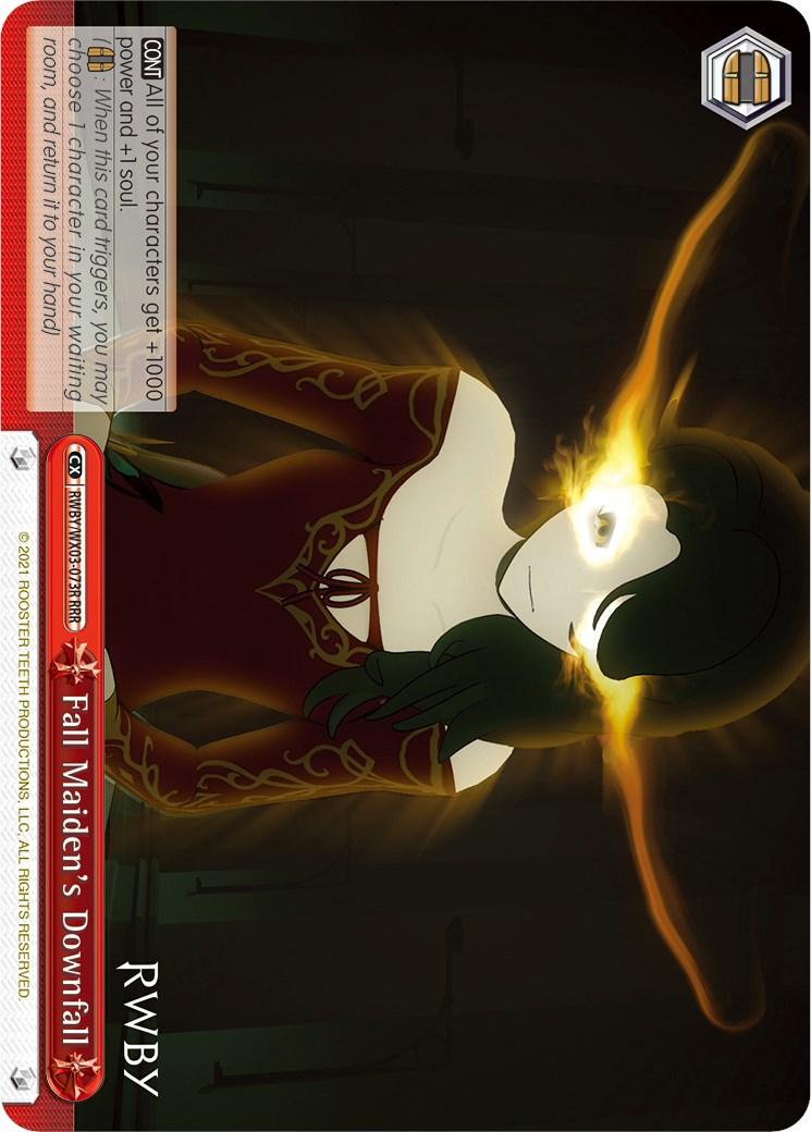 Fall Maiden's Downfall (RWBY/WX03-073R RRR) [RWBY] - POKÉ JEUX