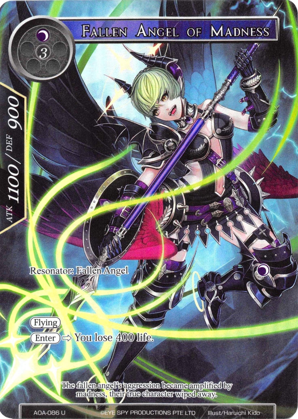 Fallen Angel of Madness (Full Art) (AOA-086) [Awakening of the Ancients] - POKÉ JEUX