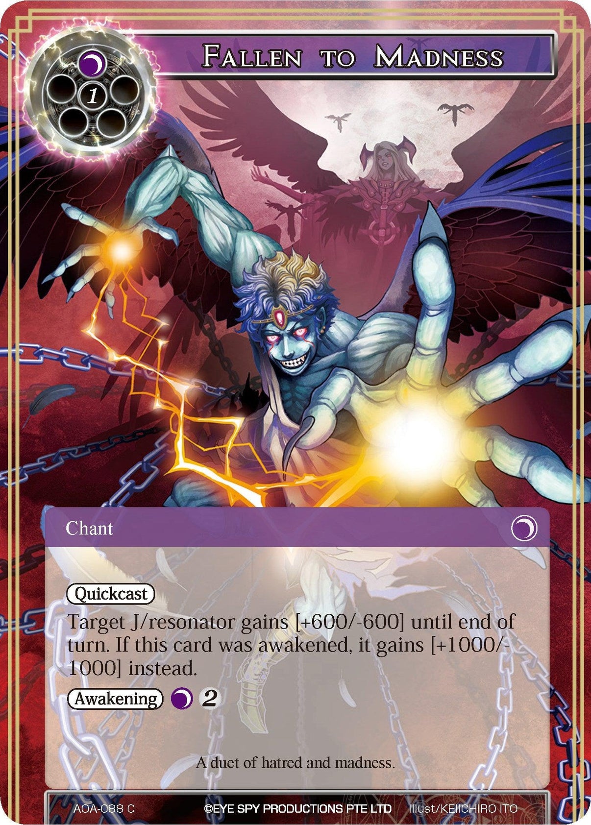 Fallen to Madness (AOA-088) [Awakening of the Ancients] - POKÉ JEUX