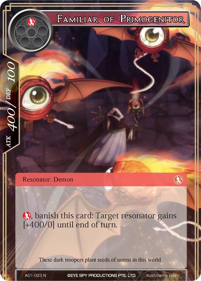 Familiar of Primogenitor (AO1-023) [Alice Origin] - POKÉ JEUX