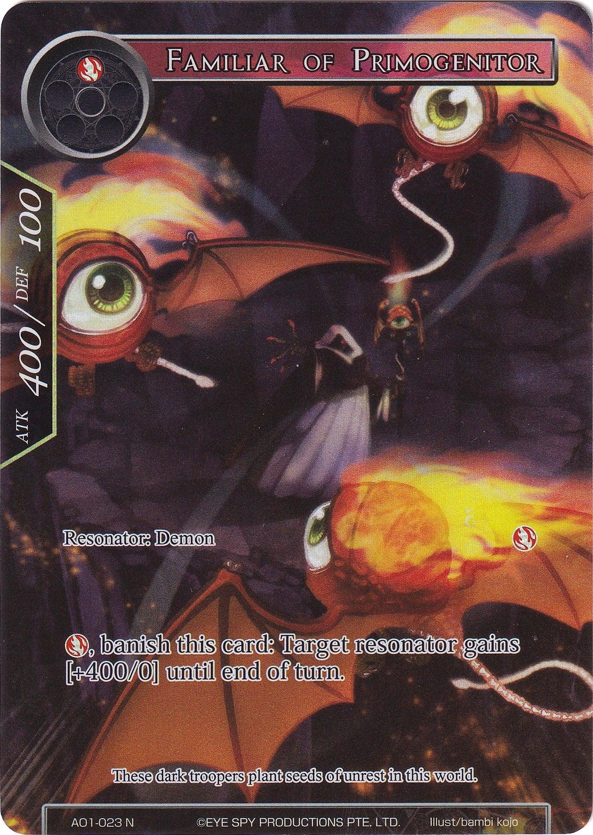 Familiar of Primogenitor (Full Art) (AO1-023) [Alice Origin] - POKÉ JEUX