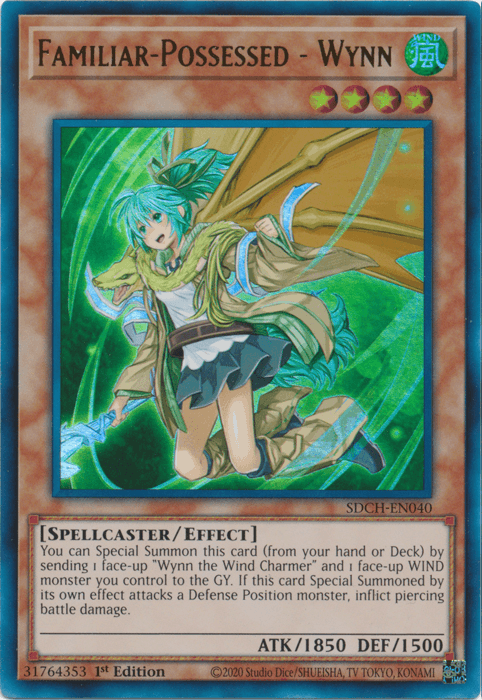 Familiar-Possessed - Wynn (Alternate Art) [SDCH-EN040] Ultra Rare - POKÉ JEUX