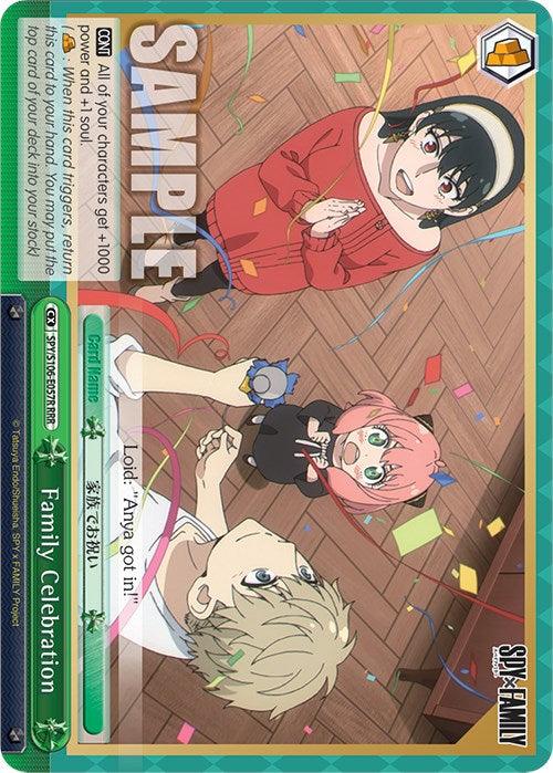 Family Celebration (SPY/S106-E057R RRR) [SPY x FAMILY] - POKÉ JEUX