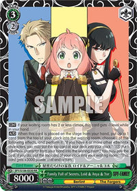 Family Full of Secrets, Loid & Anya & Yor (SPY/S106-E030 RR) [SPY x FAMILY] - POKÉ JEUX