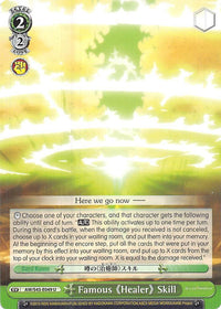 Famous "Healer" Skill (AW/S43-E049	U) [Accel World -Infinite Burst-] - POKÉ JEUX