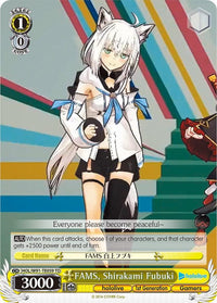 FAMS, Shirakami Fubuki (HOL/W91-TE059 TD) [hololive production] - POKÉ JEUX
