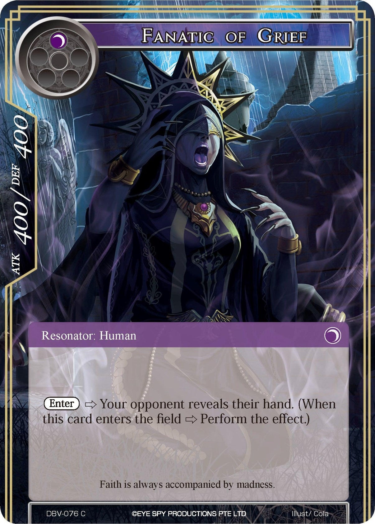 Fanatic of Grief (DBV-076) [The Decisive Battle of Valhalla] - POKÉ JEUX