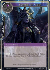 Fanatic of Grief (DBV-076) [The Decisive Battle of Valhalla] - POKÉ JEUX