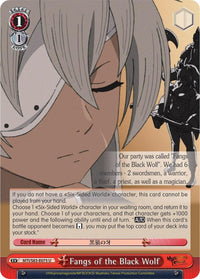 Fangs of the Black Wolf (MTI/S83-E075 U) [Mushoku Tensei: Jobless Reincarnation] - POKÉ JEUX