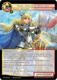 Faria, Igniter of Holy Fire (TST-083) [The Seventh] - POKÉ JEUX