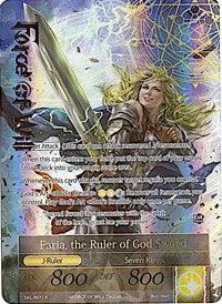Faria, the Sacred Queen // Faria, the Ruler of God Sword (Full Art) (SKL-007/J) [The Seven Kings of the Lands] - POKÉ JEUX