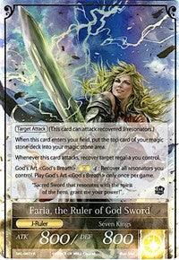 Faria, the Sacred Queen // Faria, the Ruler of God Sword (SKL-007/J) [The Seven Kings of the Lands] - POKÉ JEUX