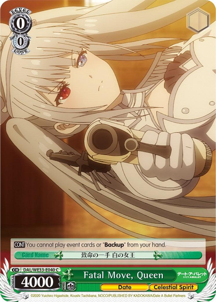 Fatal Move, Queen (DAL/WE33-E040 C) (Parallel Foil) [Date A Bullet] - POKÉ JEUX