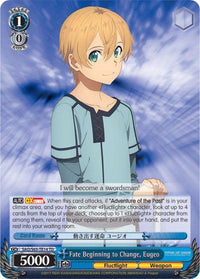 Fate Beginning to Change, Eugeo (SAO/S65-TE14 TD) [Sword Art Online -Alicization-] - POKÉ JEUX
