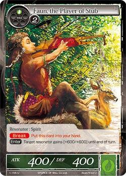 Faun, the Player of Stub (1-155) [The Dawn of Valhalla] - POKÉ JEUX