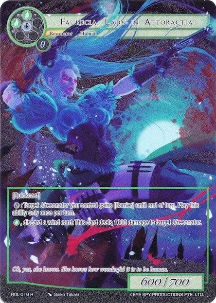 Faurecia, Lady-In Attoractia (Full Art) (ROL-016) [Rebirth of Legend] - POKÉ JEUX