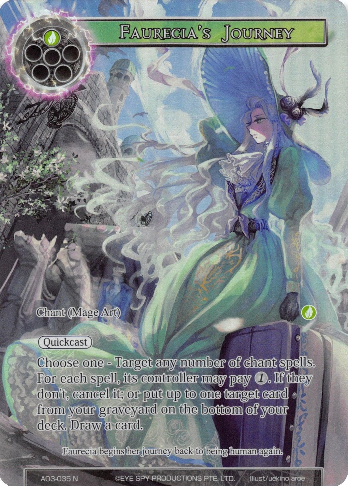 Faurecia's Journey (Full Art) (AO3-035) [Alice Origin III] - POKÉ JEUX
