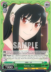 Favor, Yor (SPY/S106-TE18R RRR) [SPY x FAMILY] - POKÉ JEUX