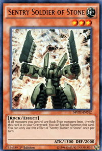 Sentry Soldier of Stone [MVP1-EN012] Ultra Rare - POKÉ JEUX