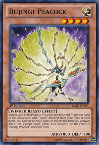 Bujingi Peacock [LVAL-EN027] Rare - POKÉ JEUX