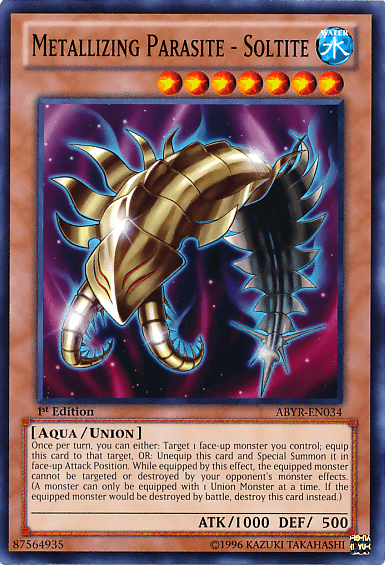 Metallizing Parasite - Soltite [ABYR-EN034] Common - POKÉ JEUX