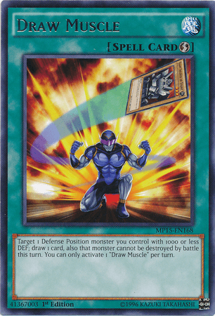 Draw Muscle [MP15-EN168] Rare - POKÉ JEUX